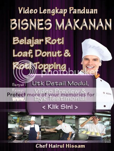 VIDEO KELAS Roti Buku Loaf, Donut, Pizza Utk Perak Kedah
